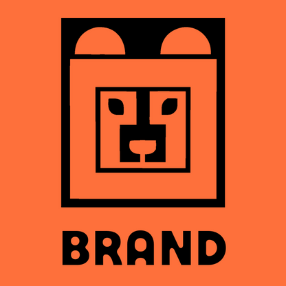 Brutalist Square Bear Face Mark preview