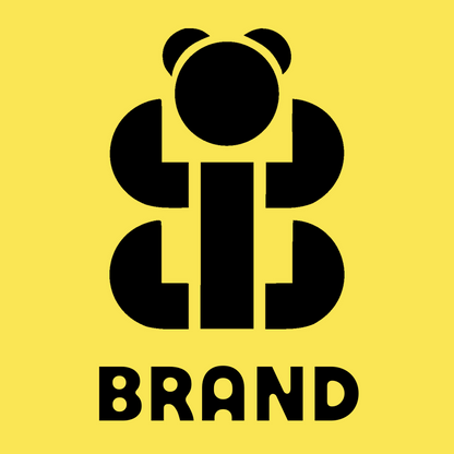 Brutalist Stacked Bear Body Mark preview