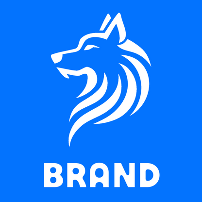 Tribal Flowing Mane Wolf Head Crest preview