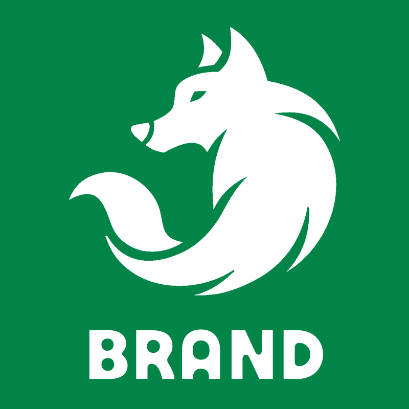 Hand-Drawn Curled Body Wolf Icon preview