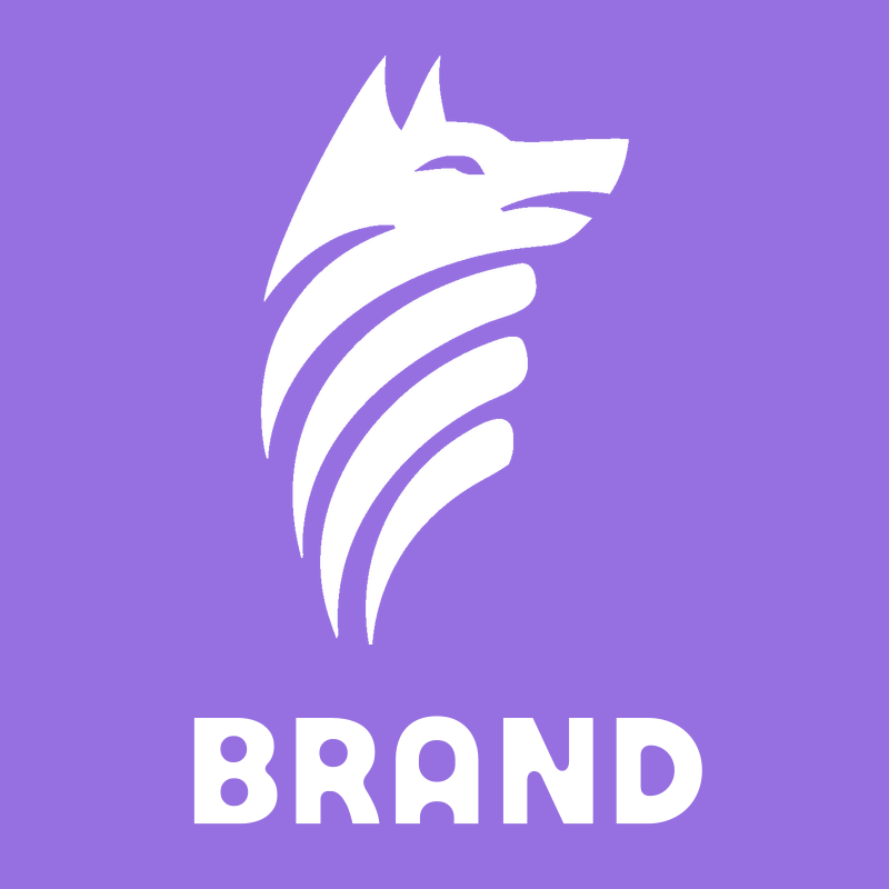Swooping Stripe Mane Wolf Head Mark preview
