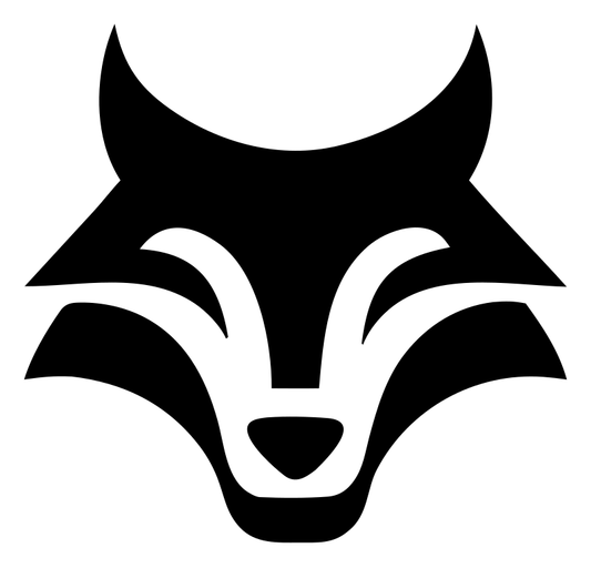 Bold Wolf Snout Logo