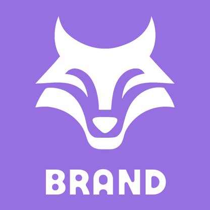 Bold Front-Facing Wolf Snout Mark preview