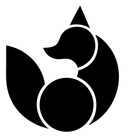 Layered Overlap Crouching Fox Body Crest