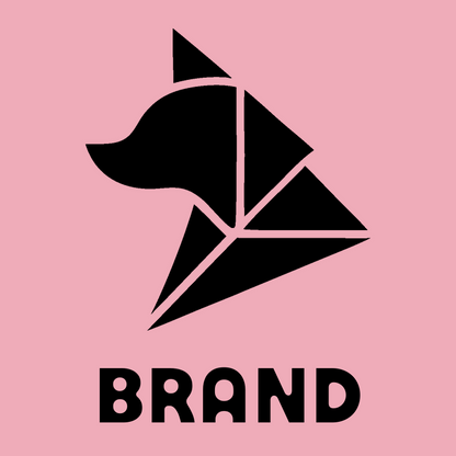 Tangram-Style Angular Fox Profile Mark preview