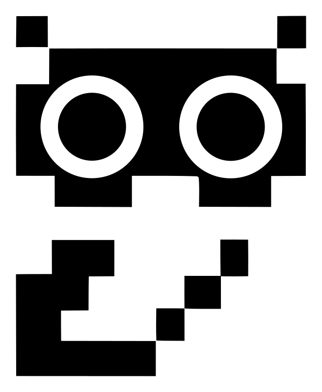 Arcade Sprite Staring Owl Mark