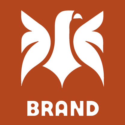 Swiss Style Perched Eagle Silhouette Mark preview