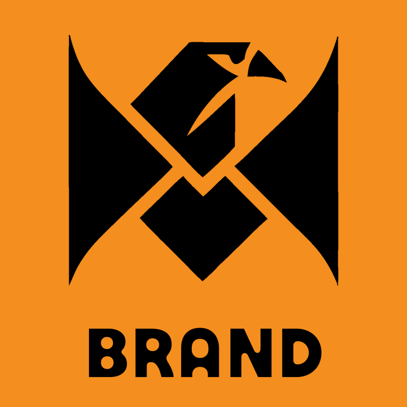 Swiss Style Angular Raven Cross Emblem preview