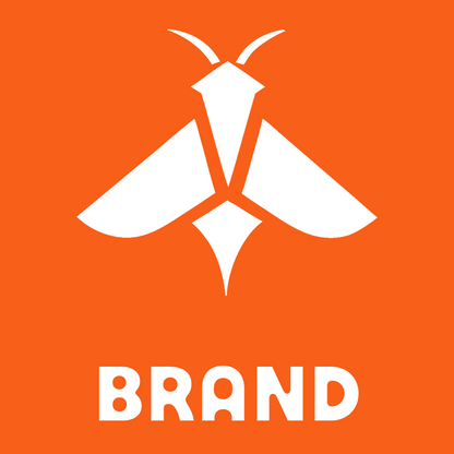 Flat Pictogram Spread Wing Moth Emblem preview