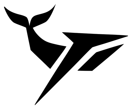 Industrial Angular Rocket Whale Speed Mark