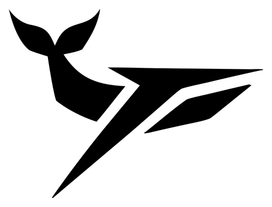 Sharp Faceted Whale Torpedo Flight Emblem