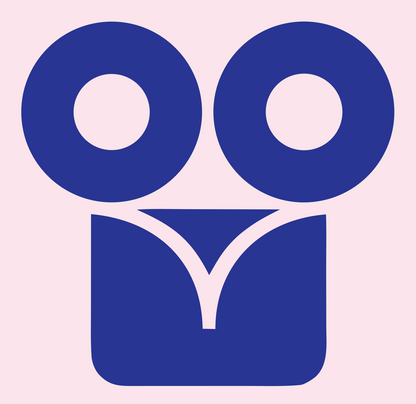 Rabbit Bold Geometric Icon #fce4ec/#283593