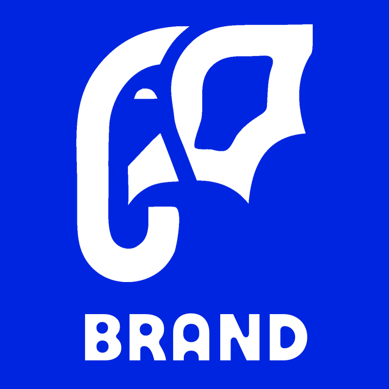 Bold Negative Space Elephant Trunk Mark preview