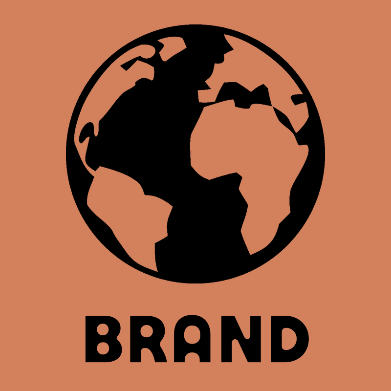 Negative Space Globe Panel Soccer Ball Badge preview