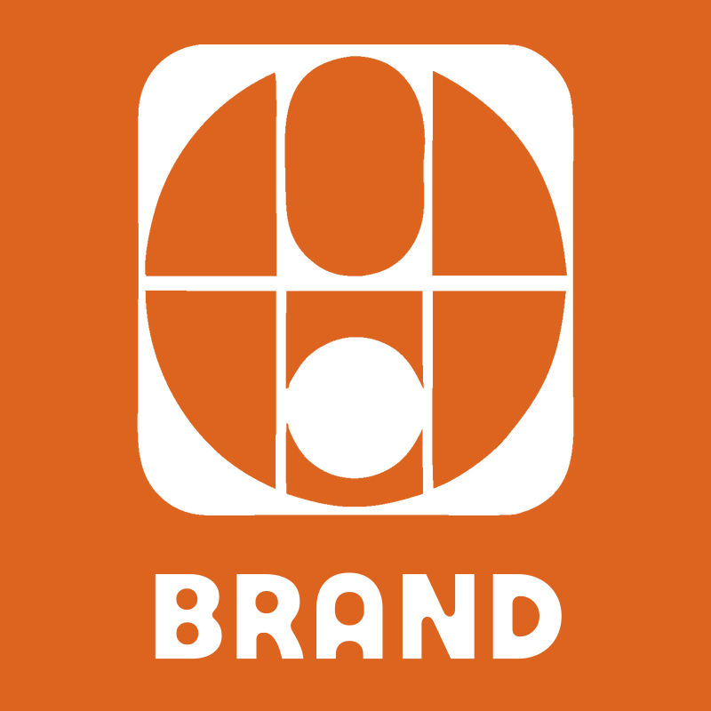 Brutalist Grid Circle Divided Basketball Icon preview