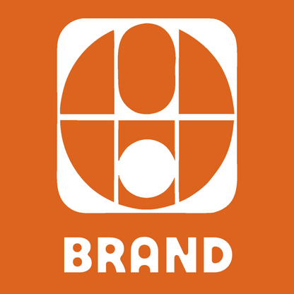 Brutalist Grid Circle Divided Basketball Icon preview
