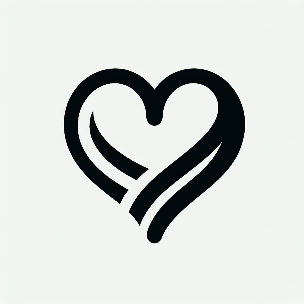 Abstract Heart Logo