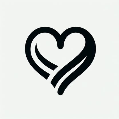 Abstract Heart Logo