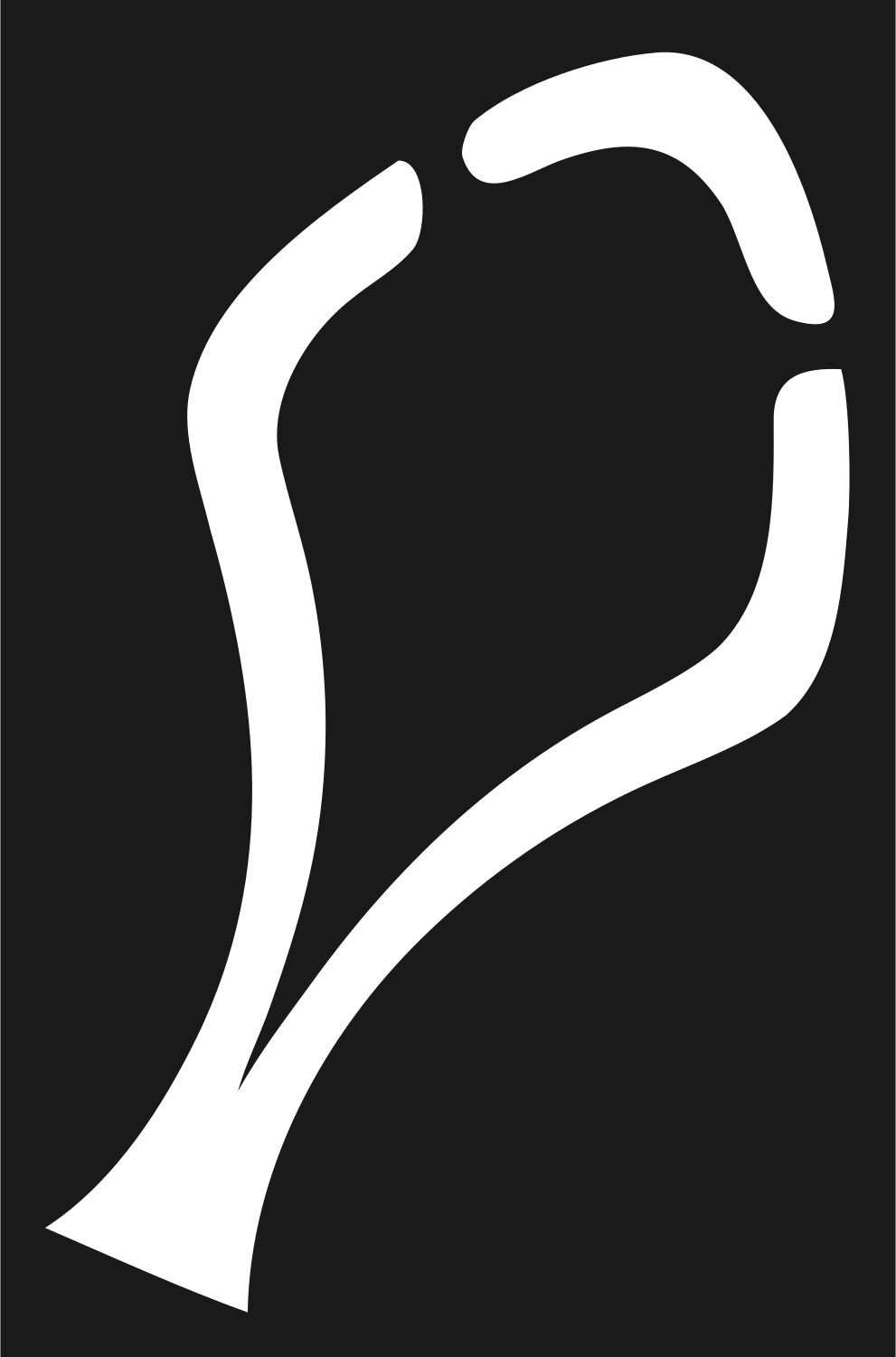 Hand-Drawn Loose Stroke Tennis Racket Icon #1a1a1a/#ffffff