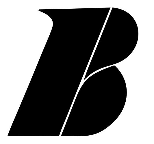 Bold Letter B Cycling Logo