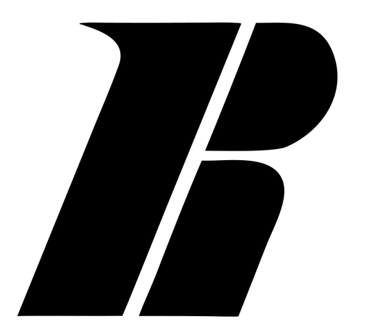 Bold Letter R Cycling Logo