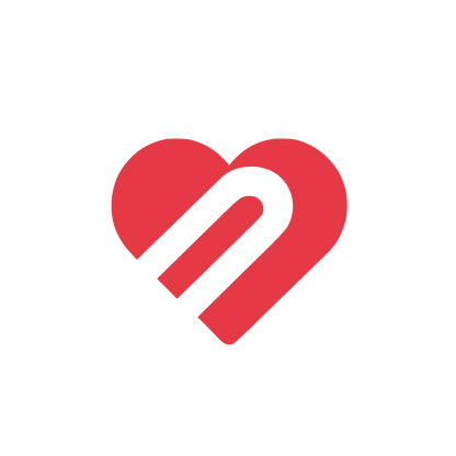 Heart Shape Logo #E63946