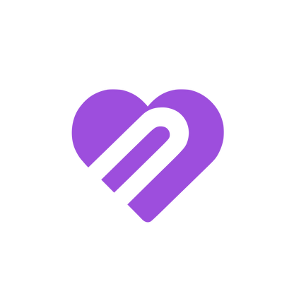 Heart Shape Logo #9D4EDD