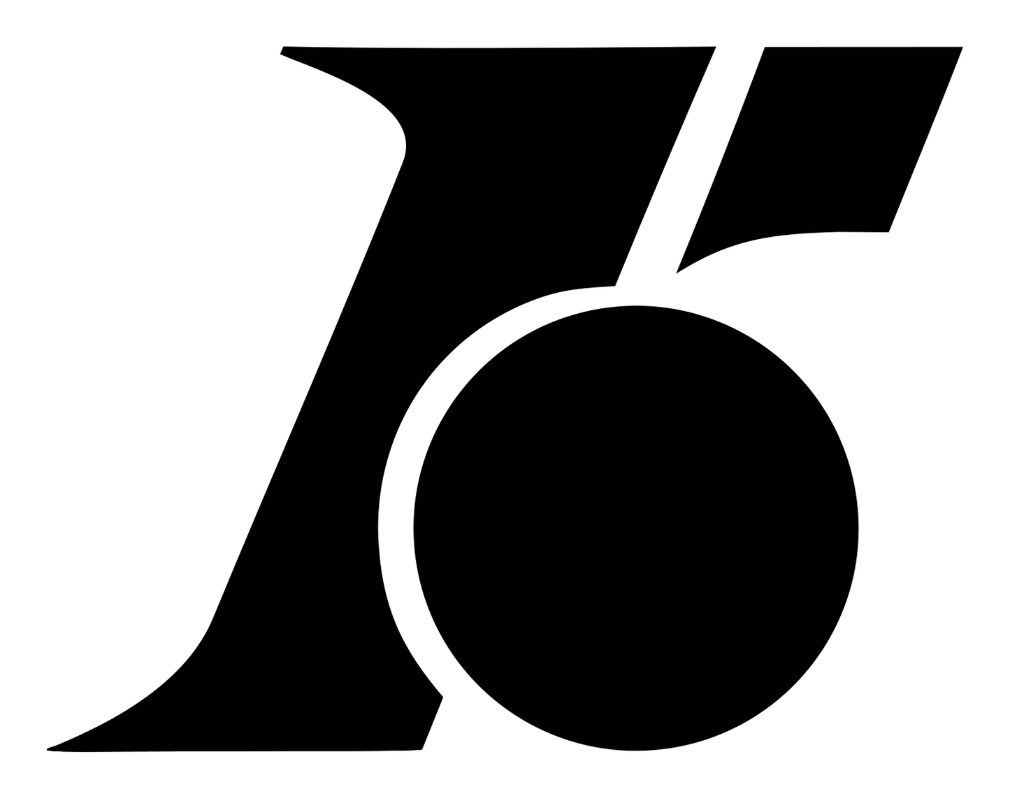 Bold Cycling R Circle Badge #ffffff/#000000