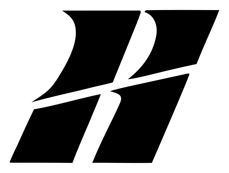 Swiss Italic Slanted H Speed Crest