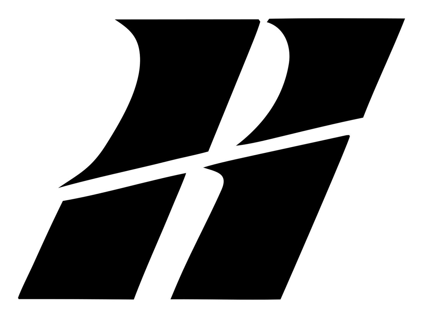 Swiss Italic Slanted H Speed Crest #ffffff/#000000