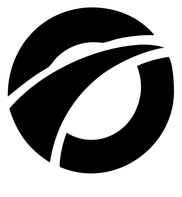 Pictogram Leaf Streak Globe Surfboard Mark