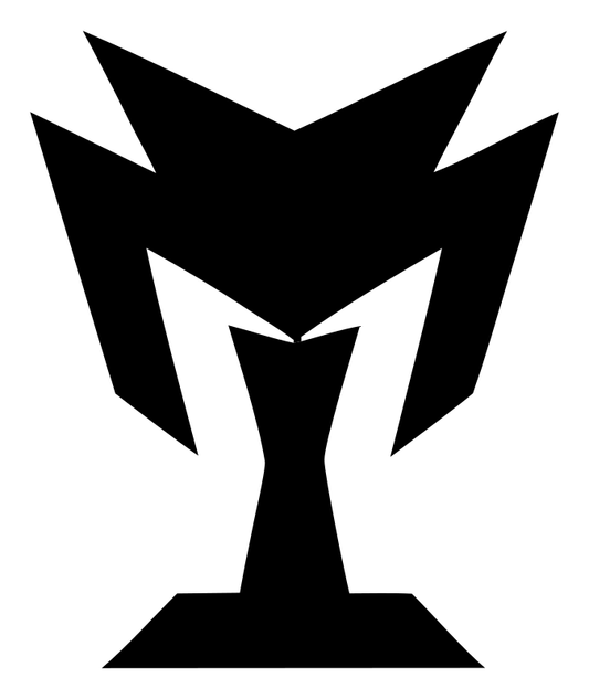 Industrial Razor Flame Trophy Icon
