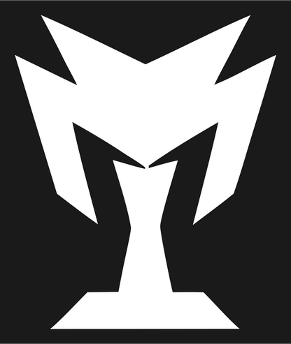 Industrial Razor Flame Trophy Icon #1a1a1a/#ffffff