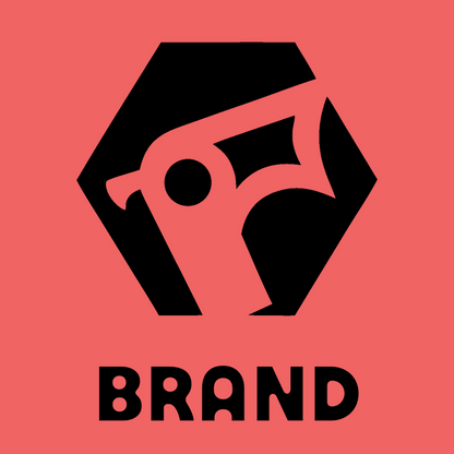 Negative Space Hexagon Whistle Badge preview
