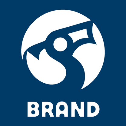 Negative Space Bold Whistle Circle Emblem preview