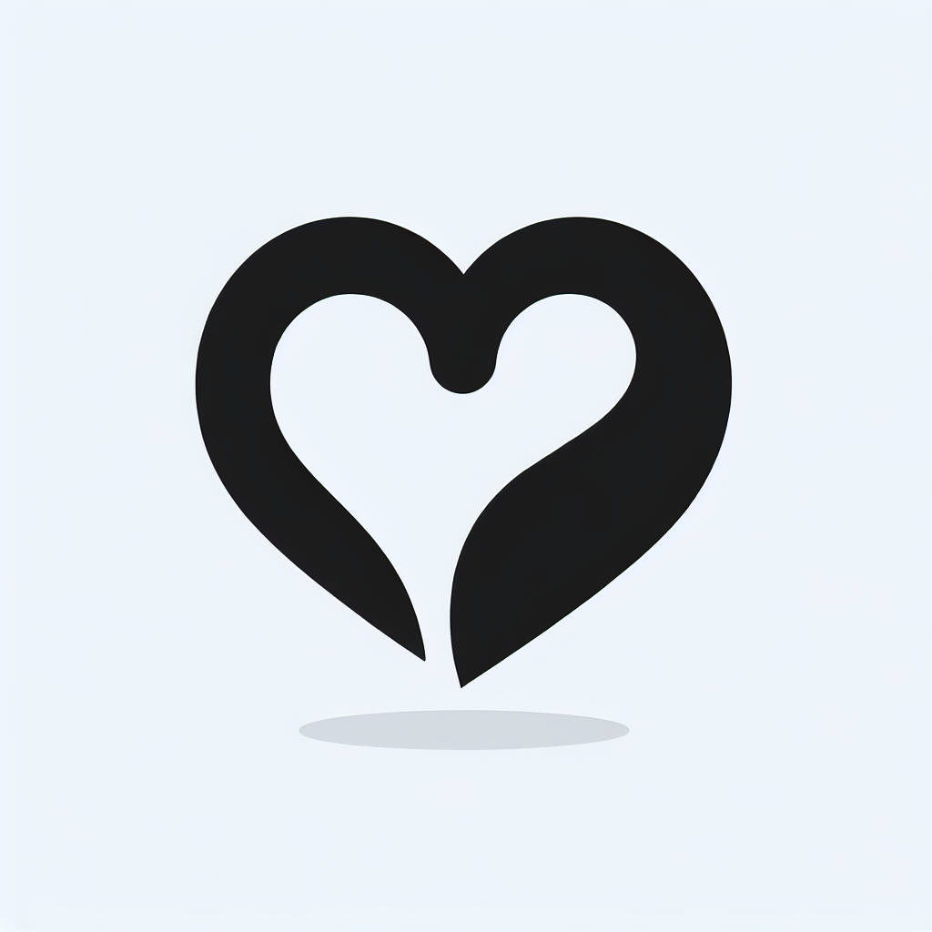 Simple Heart Logo