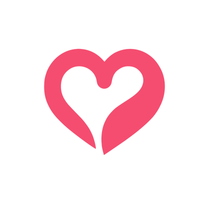 Simple Heart Logo #F54D70
