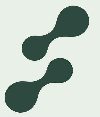 Dumbbell Connection Mark #e8efe9/#2d4a3e