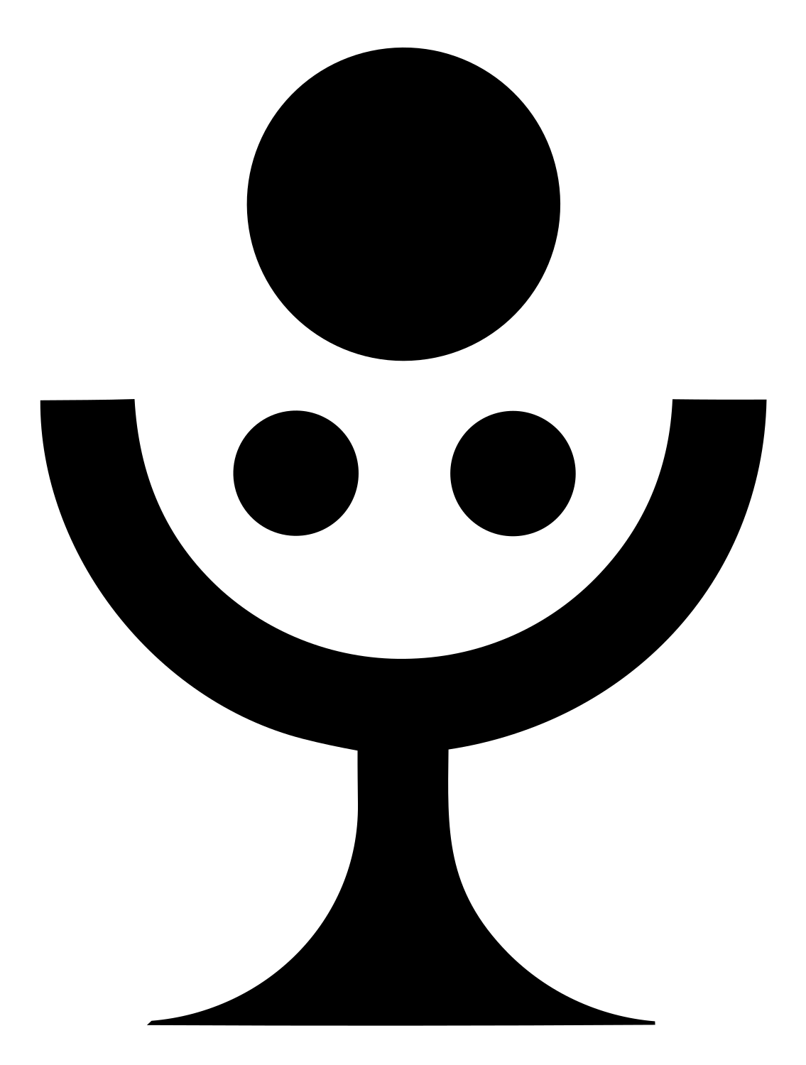 Microphone Bold Logo #ffffff/#000000