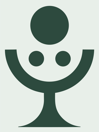 Microphone Bold Logo #e8efe9/#2d4a3e