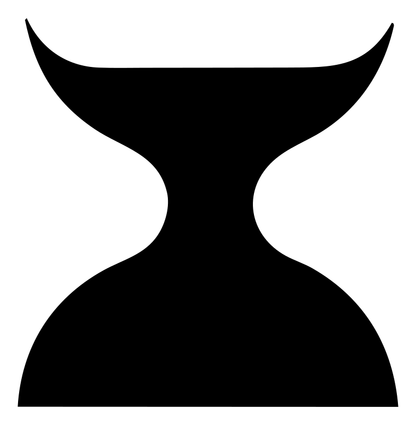 Hourglass Waist Pinch Smartphone Logo