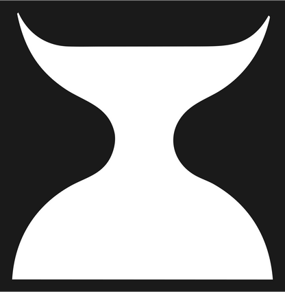 Hourglass Waist Pinch Smartphone Logo #1a1a1a/#ffffff