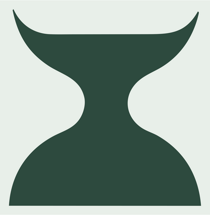 Hourglass Waist Pinch Smartphone Logo #e8efe9/#2d4a3e