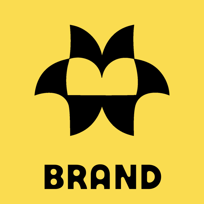 Bold Petal Burst Symmetrical Fleur Mark preview