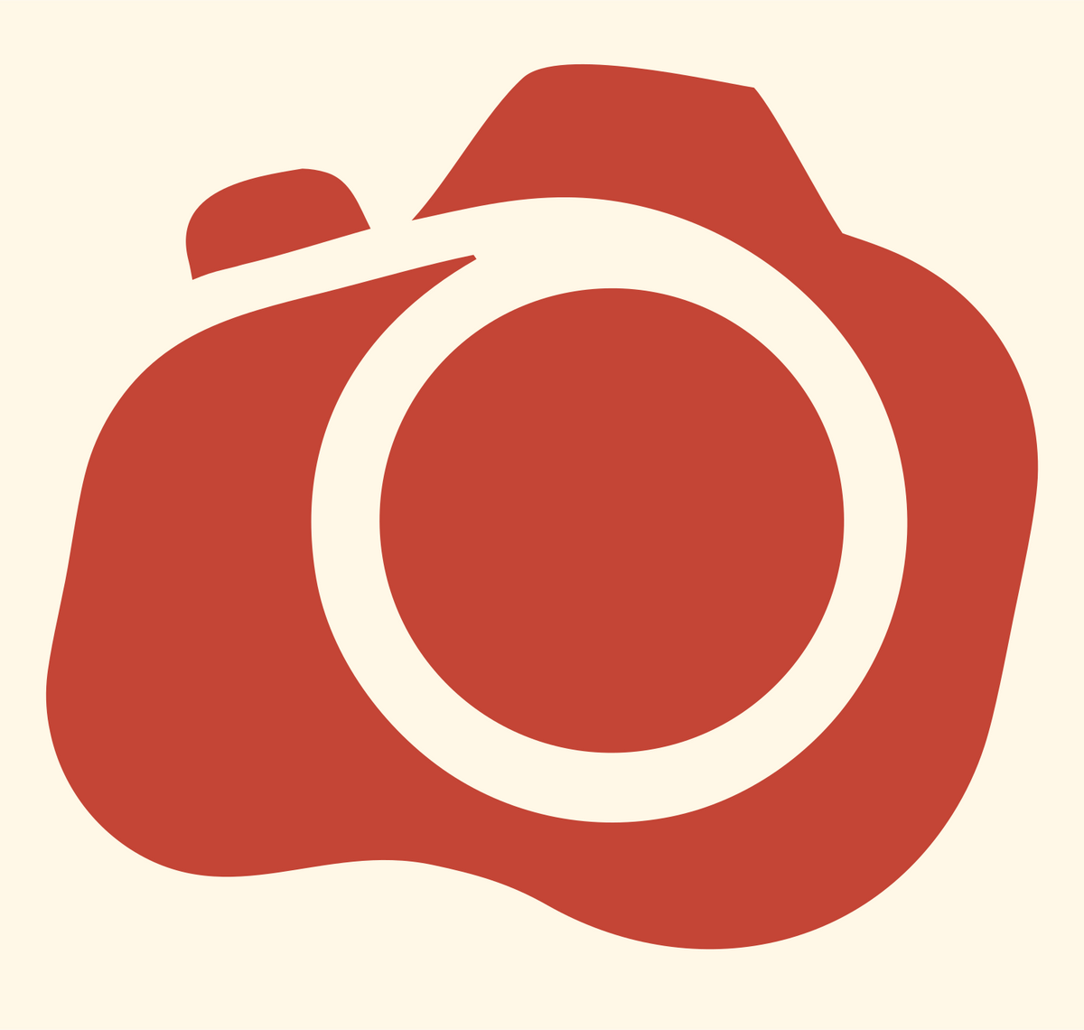 Camera Body Icon #fff8e7/#c44536