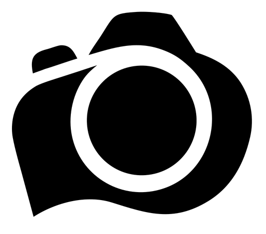 Solid Fill DSLR Camera Shutter Badge