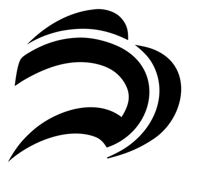 Shutter Blade Camera Logo #ffffff/#000000