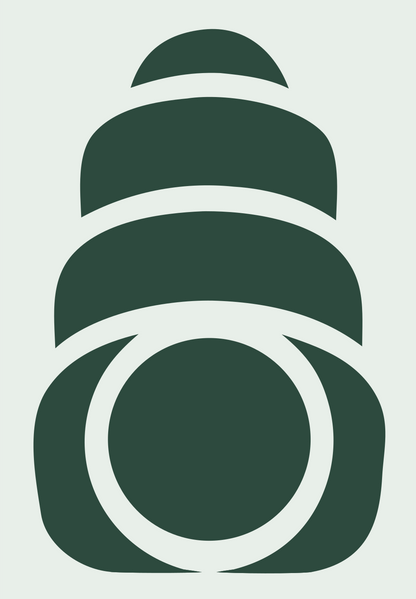 Stacked Rings Camera Body Tower Mark #e8efe9/#2d4a3e
