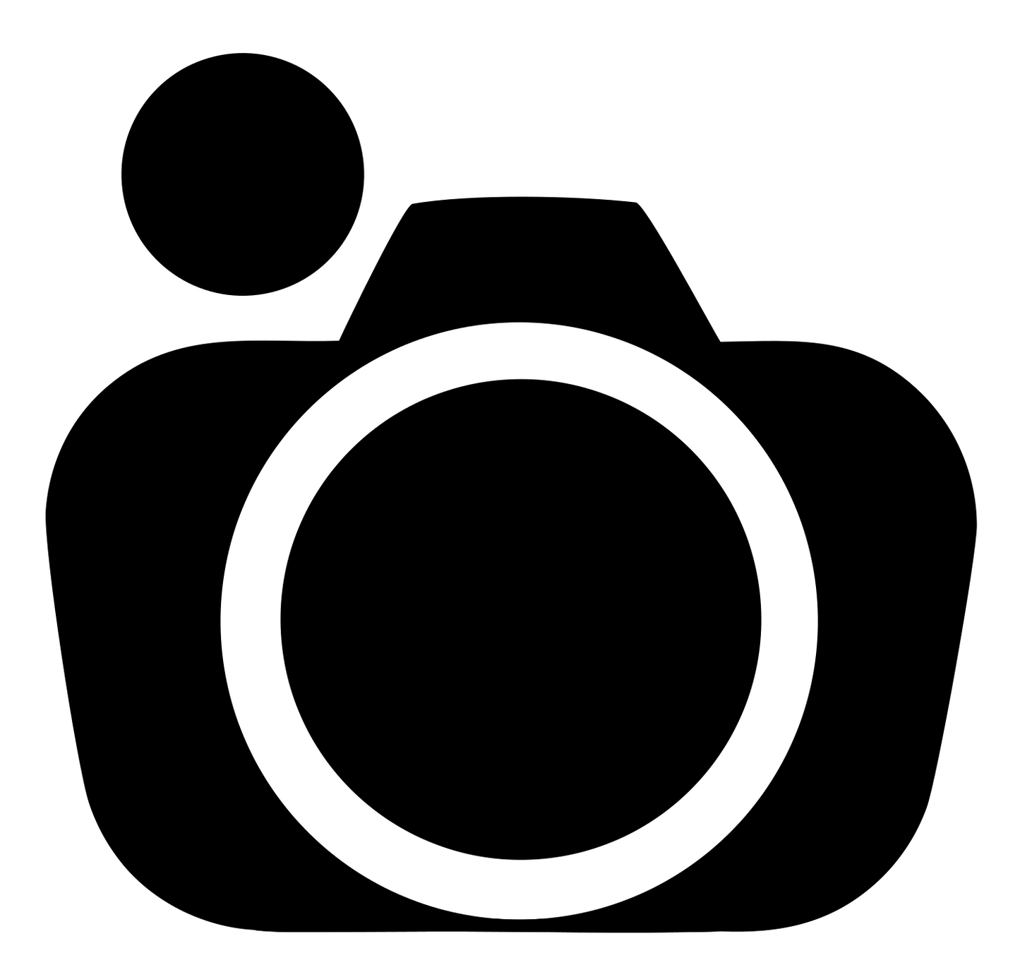 Camera Body Bold Logo #ffffff/#000000