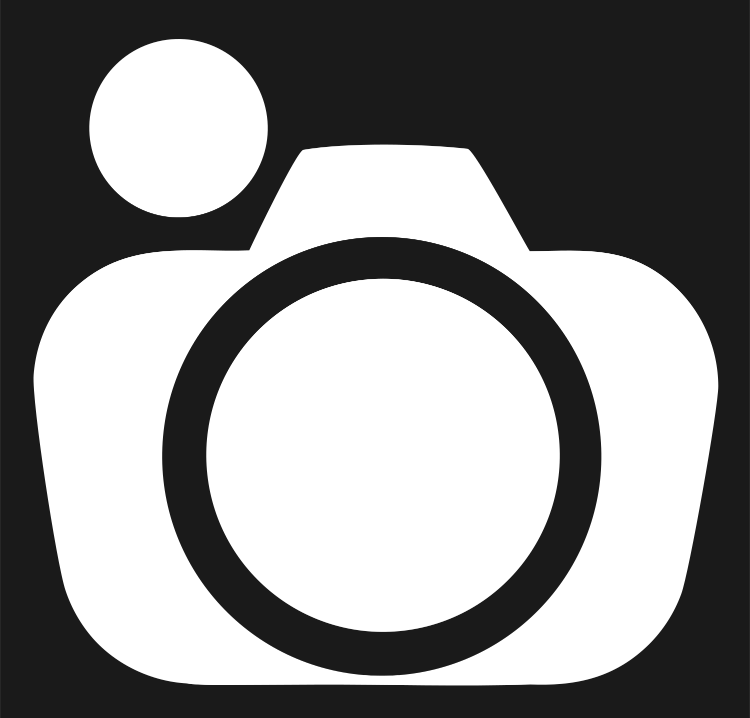 Camera Body Bold Logo #1a1a1a/#ffffff